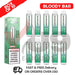 Bloody Bar 5000 Puffs Fresh Mint Ice Disposable Vape Box of 10 - VU9 Eliquid