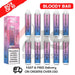 Bloody Bar 5000 Puffs Blueberry Raspberry Disposable Vape Box Of 10 - VU9 Eliquid