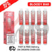Bloody Bar 5000 Puffs Cherry Ice Disposable Vape Box Of 10 - VU9 Eliquid