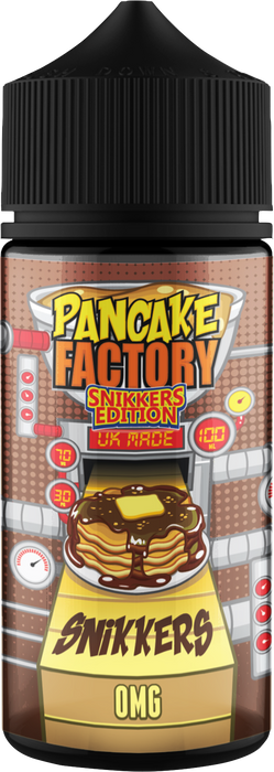 Pancake Factory Snikkers 100ml Shortfill E-liquid