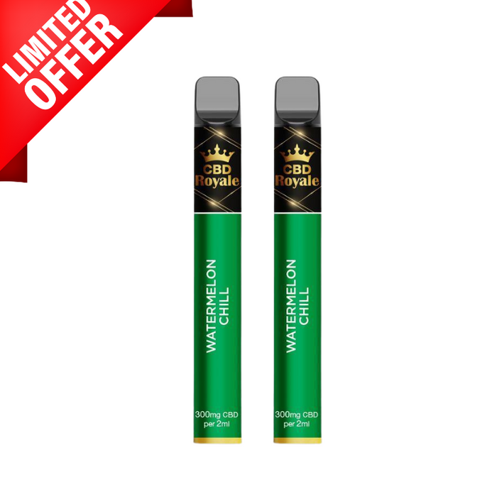 CBD Royale Bar Disposable Vape - Buy ANY 2 FOR £15 Offer - Exclusive VU9 Offer
