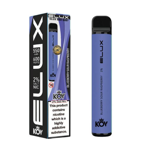 Elux KOV Bar Legacy Range Disposable Vape UK 20MG 600 Puffs