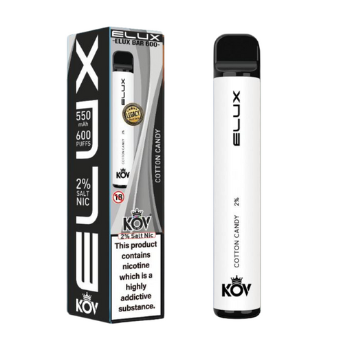 Elux KOV Bar Legacy Range Disposable Vape UK 20MG - Cotton Candy