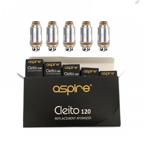 Aspire Cleito 120 Replacement Coil Heads, 0.16 ohm - UK VAPE WORLD