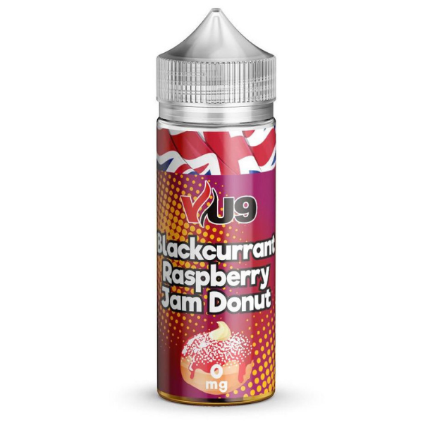 Blackcurrant Raspberry Jam Donut E-Liquid By The VU9