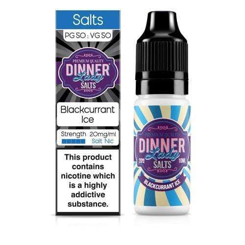 Dinner Lady Blackcurrant Ice Nic Salt Only £3.29 | Check it out now4