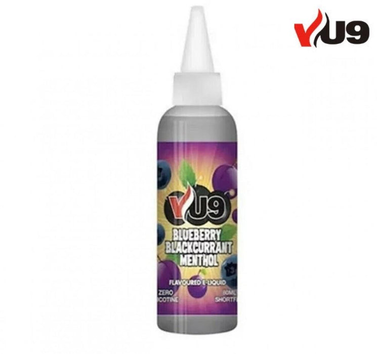 VU9 Blueberry Blackcurrant Menthol E-Juice- UK VAPE WORLD